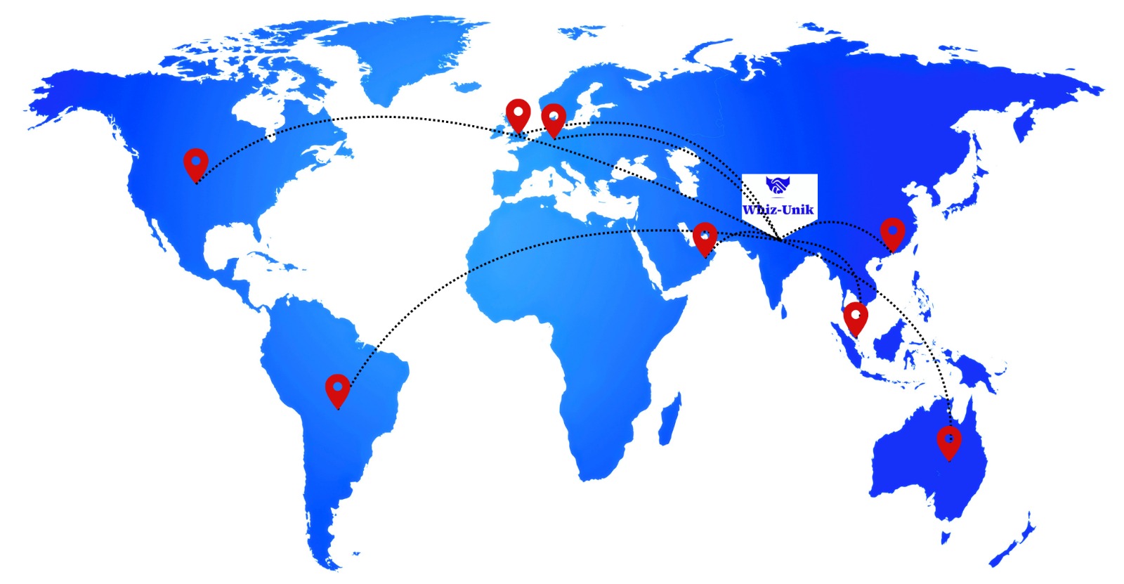 Global trade illustration